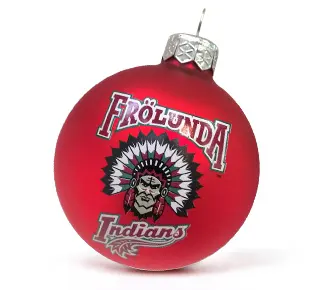 Christmas bauble print area